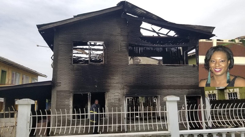 Fire destroys business consultant’s home