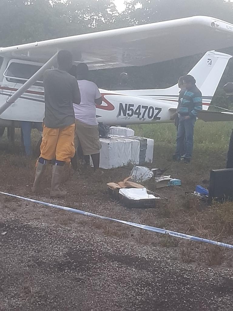 Foreign plane with cocaine lands in Mahdia; Colombian, Brazilian held