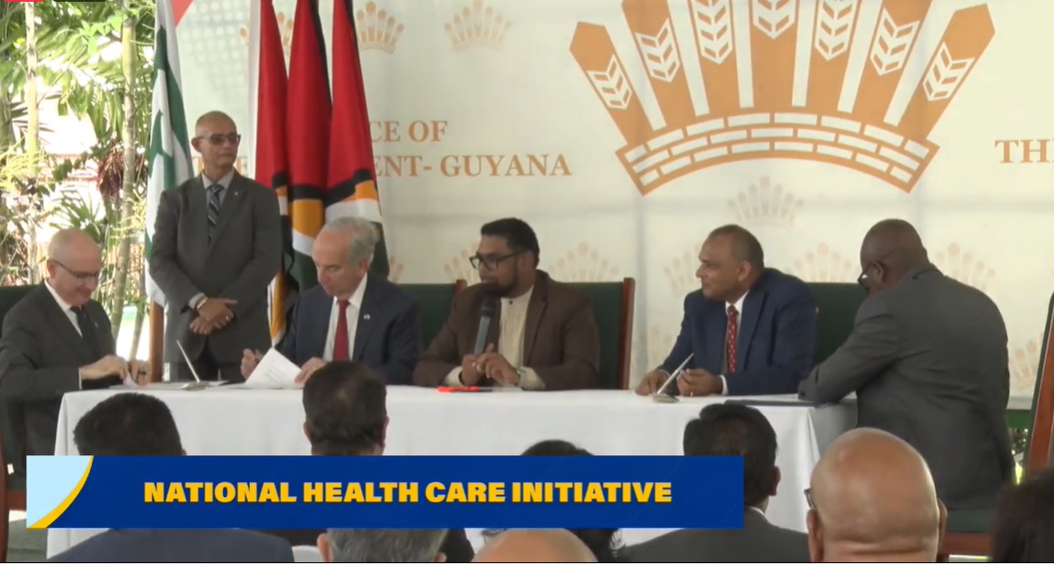 US oil company-funded Guyana Health Initiative to benefit Caribbean