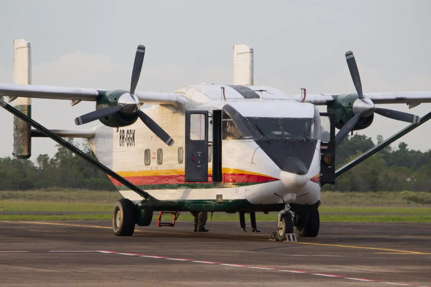 Govt tight-lipped on GDF plane incident with Ali, Motley aboard