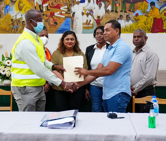 Contractors will have to pay compensation for delayed, low quality schools- Manickchand