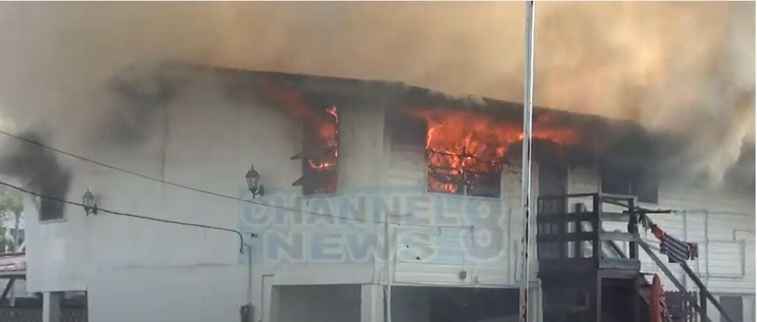 Fire destroys Region Six REO’s official residence