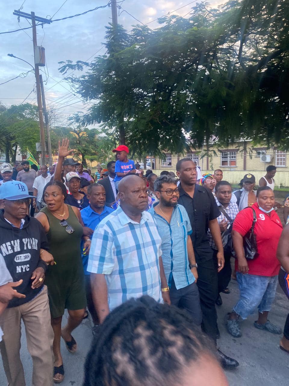 Norton rallies supporters for City Mayor, parliamentarian’s court appearance; PPP says opposition fueling racism