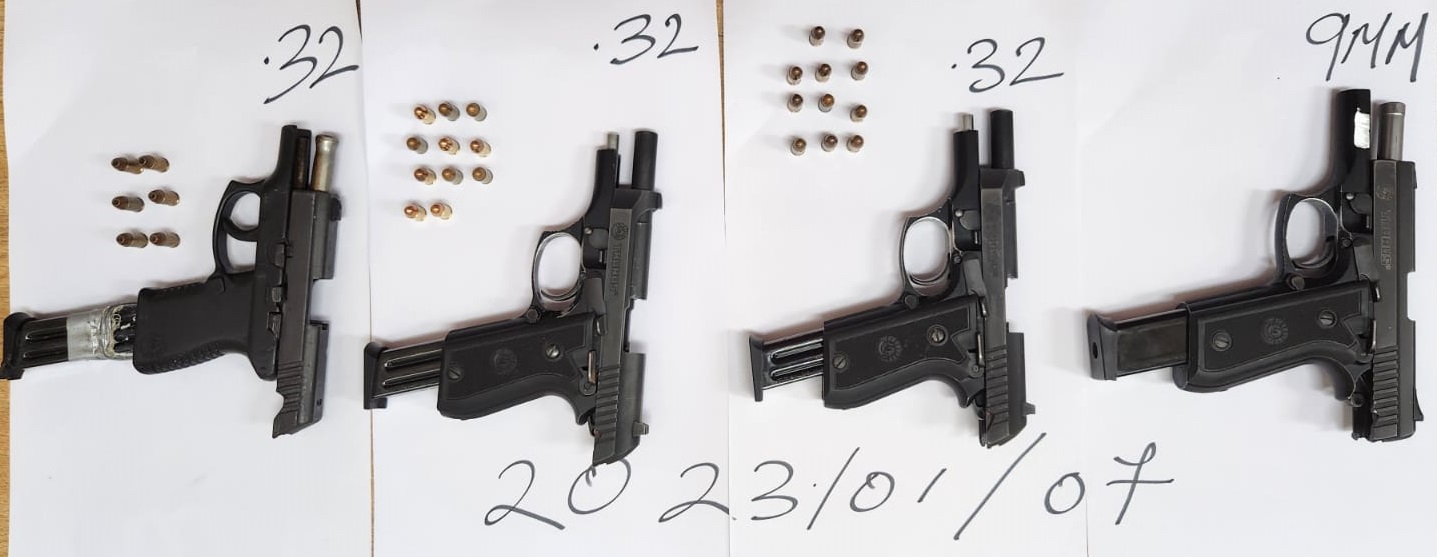 More security firm’s guns recovered as probe continues