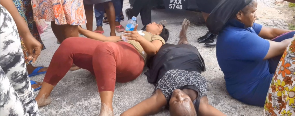 Standoff between Mocha villagers, police and housing officials over demolition of houses