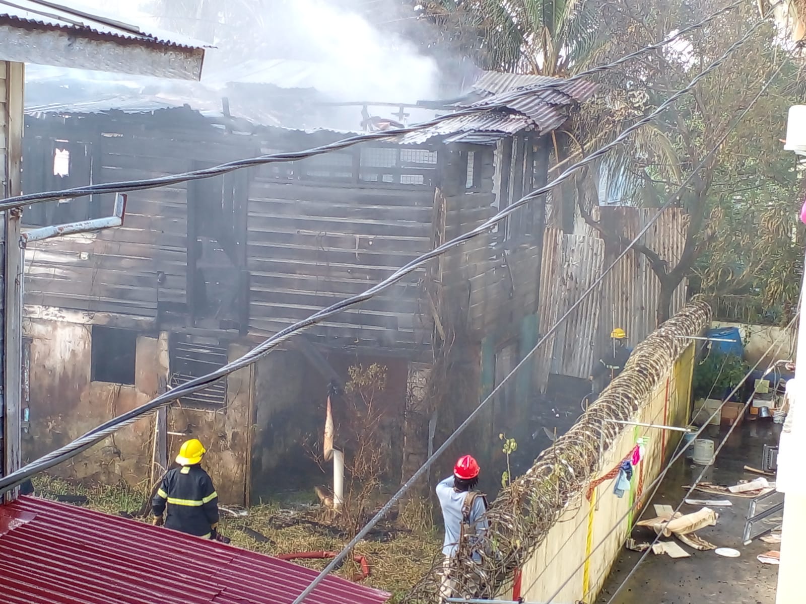 BREAKING: Fire destroys house on Norton Street, Lodge