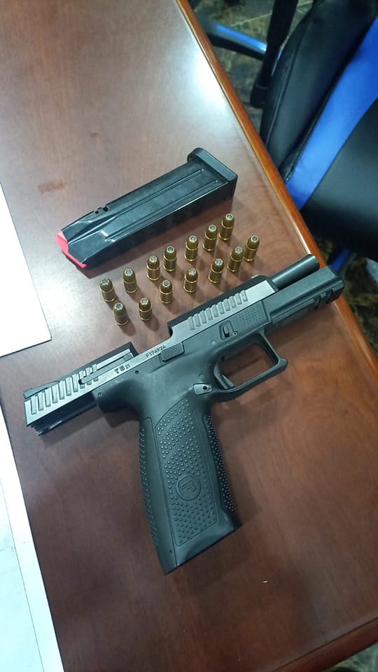 Two suspects arrested, gun seized after indiscriminate shooting