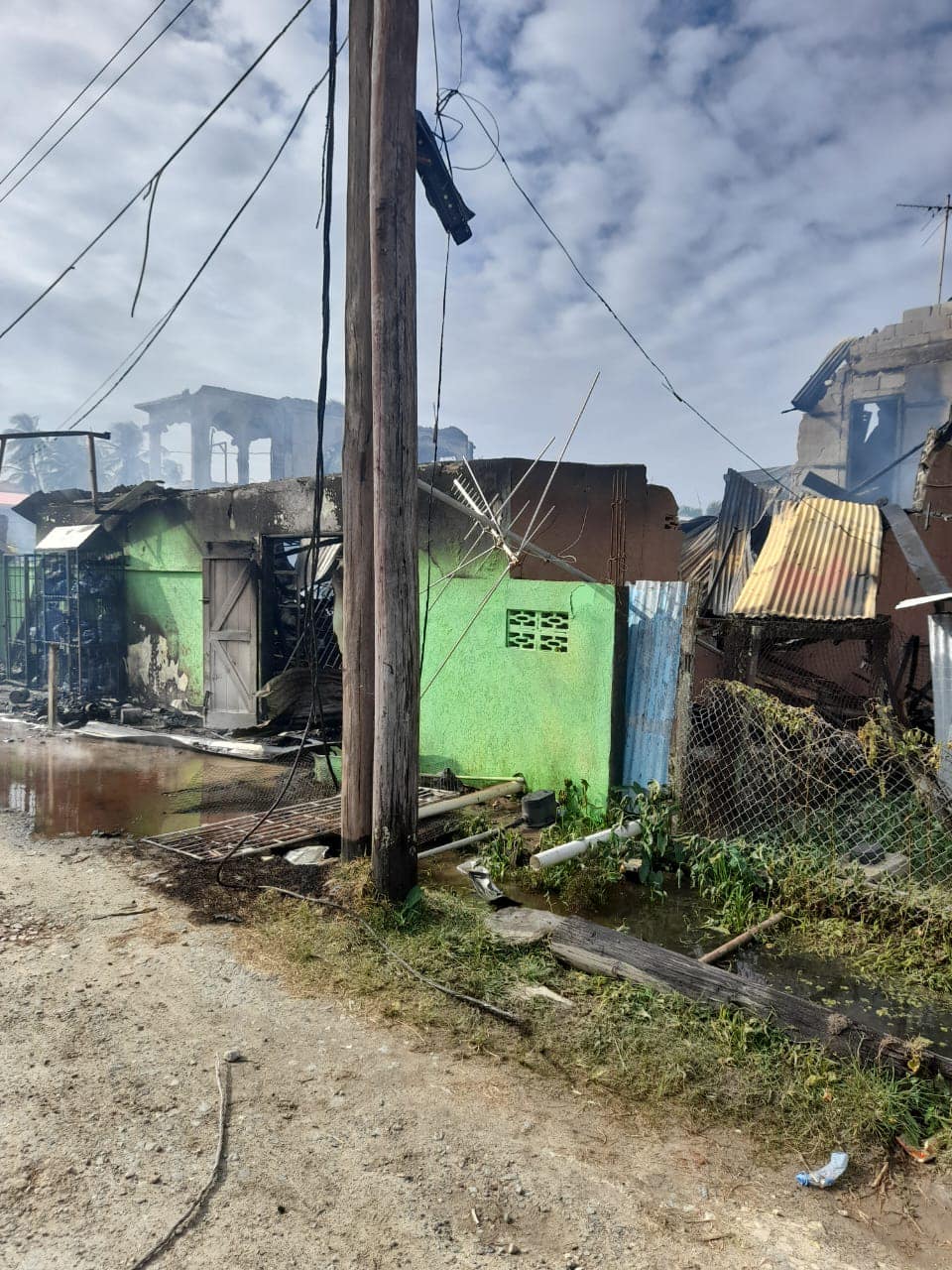 Pastor’s father killed in West Coast Demerara fire