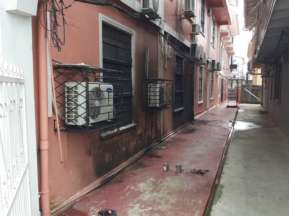 Attempted arson at AG Nandlall’s private law office complex