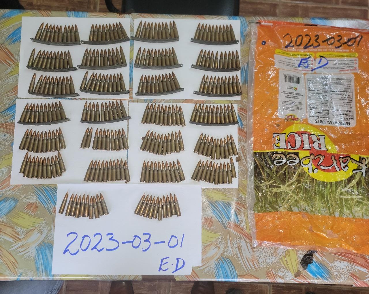 260 suspected assault rifle ammunition found in Linden