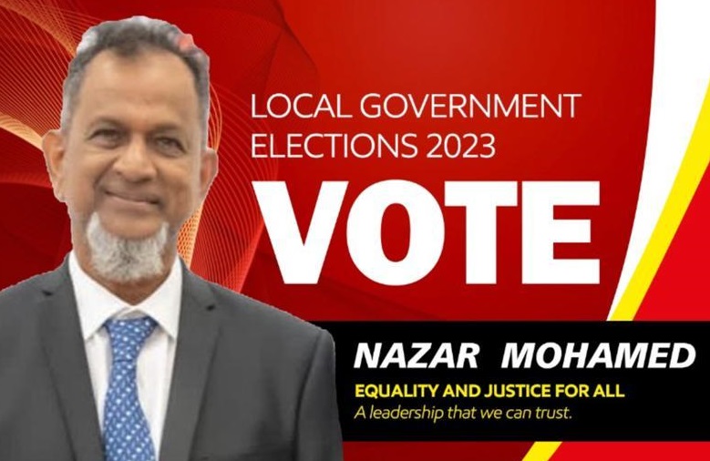 City businessman, Nazar ‘Shell’ Mohamed on PPP’s Local Govt Elections ticket