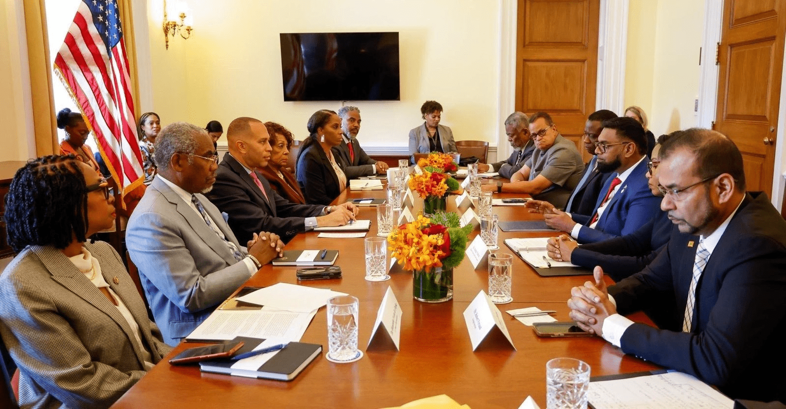 US Congress members raised concerns about economic inclusion with Pres Ali, to mount mission to Guyana- Jeffries