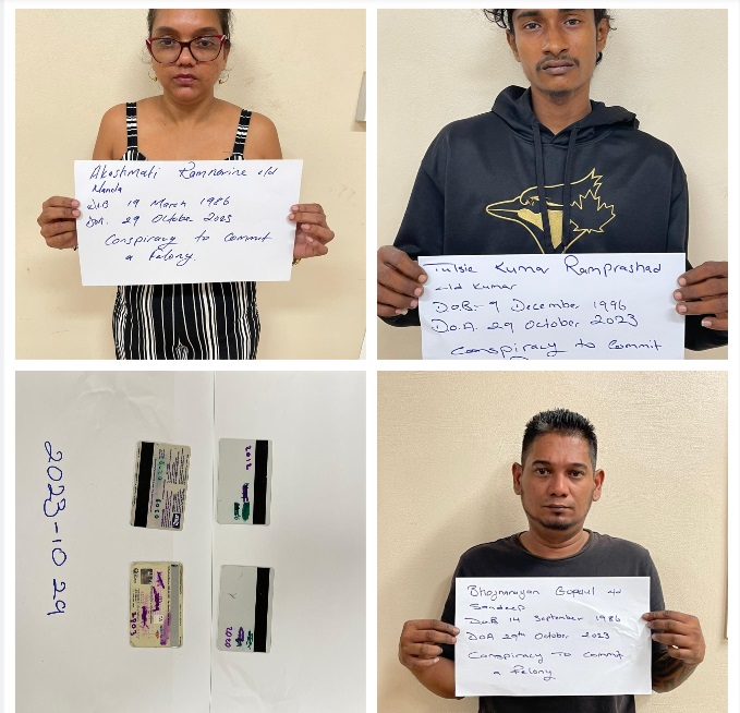 Suspected ATM scammers arrested; US bank card, New York Medicaid card seized