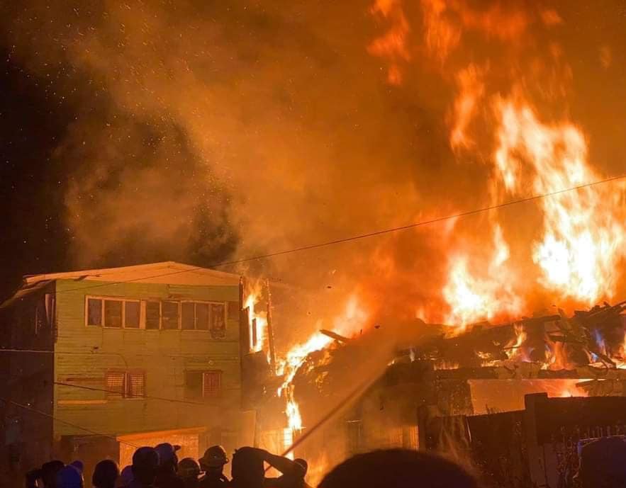 Charlestown fire that left 14 homeless was of electrical origin