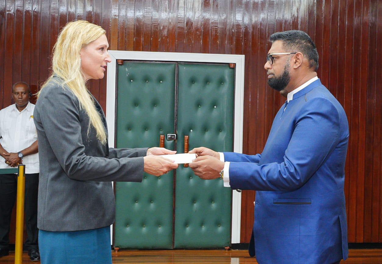 New US Ambassador to Guyana arrives