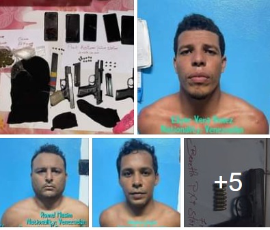 One of three Venezuelans pleads guilty to illegal possession of guns, ammo, drugs charges