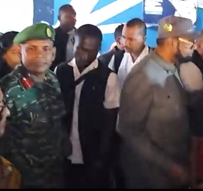 President goes to Essequibo and tells Venezuela “every square inch” is Guyana’s’ assures security forces will protect Guyanese