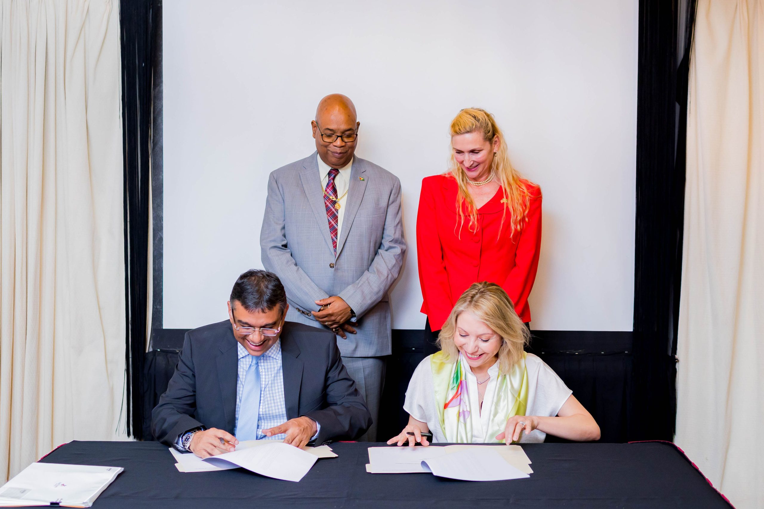 AMCHAM Guyana, US Bilateral Chamber of Commerce ink accord