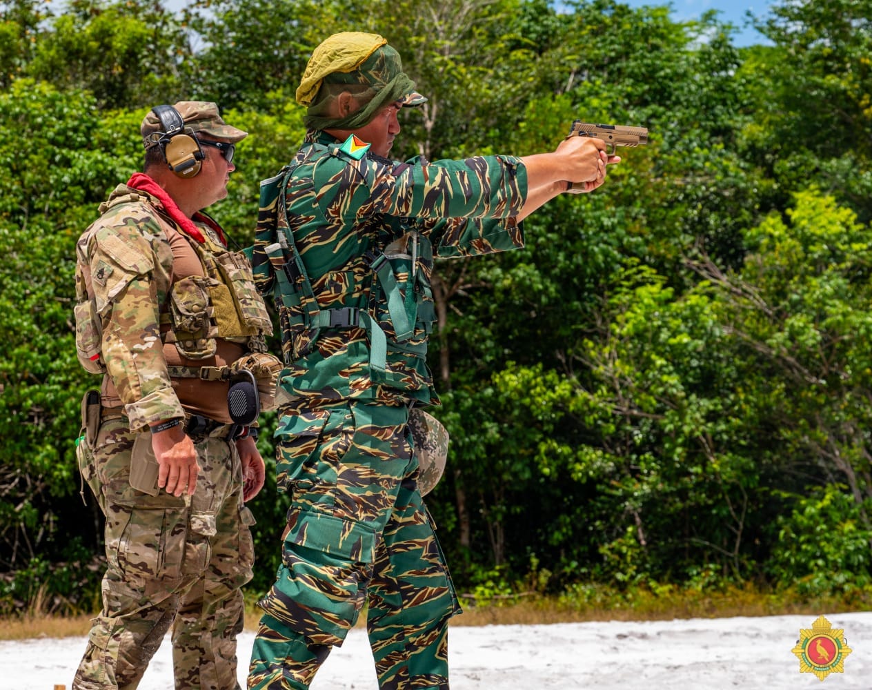 US, Guyana defence forces discus readiness for security threats