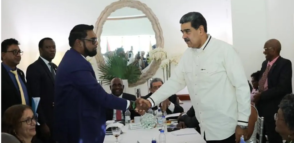 Guyana, Venezuela agree to “not threaten or use force against one another”
