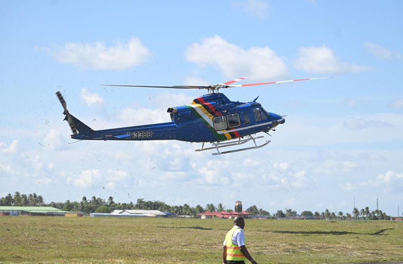 GDF helicopter, with 7 servicemen, goes missing in interior