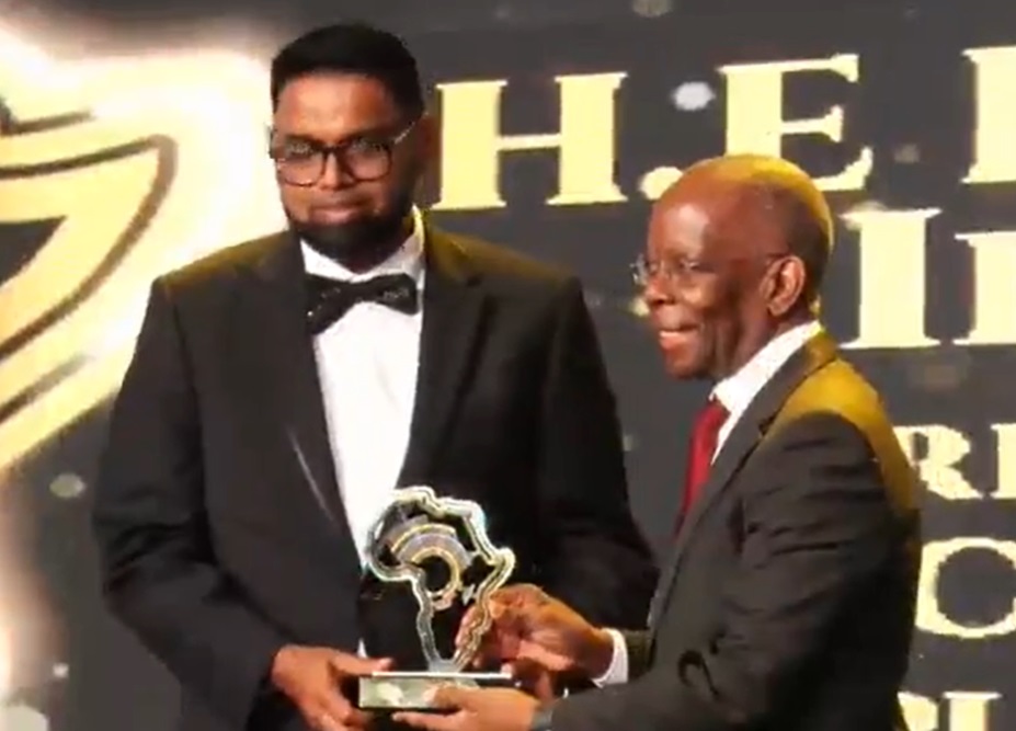 President says his election as a minority is a sign of Guyana’s growth