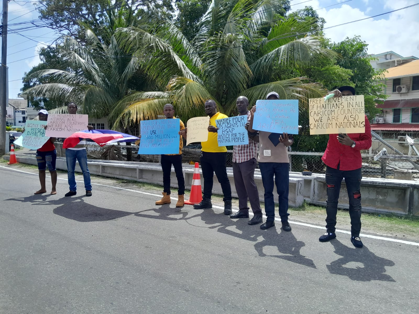 Haitians in Guyana call on Haitian Prime Minister to resign
