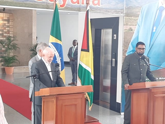 Presidents of Guyana, Brazil agree to search for financing for integration projects