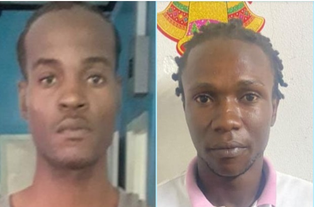 Two remanded prisoners flee from nearby Lusignan Prison; policemen under close arrest