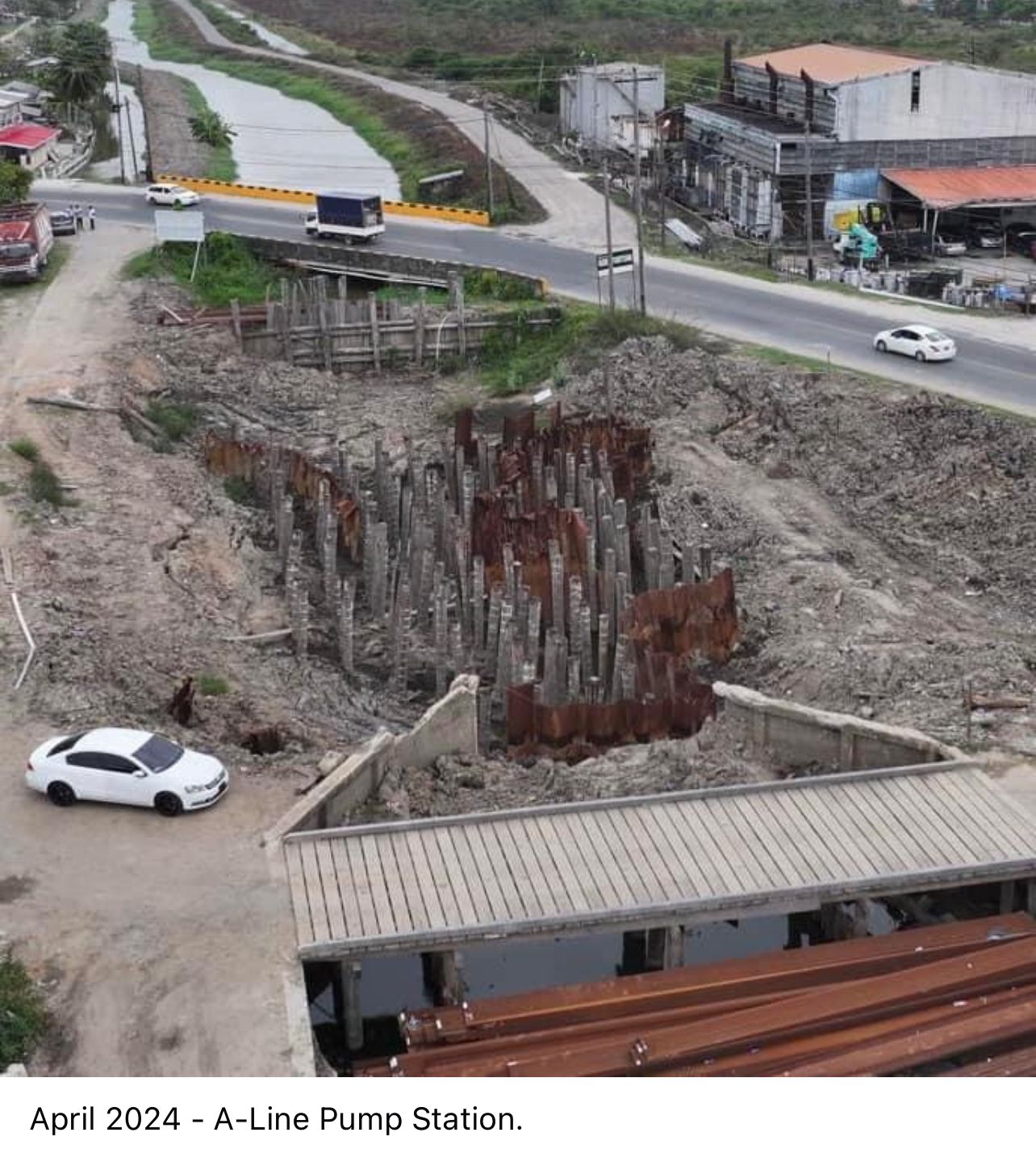 Company paying damages for incomplete West Bank Demerara pump station