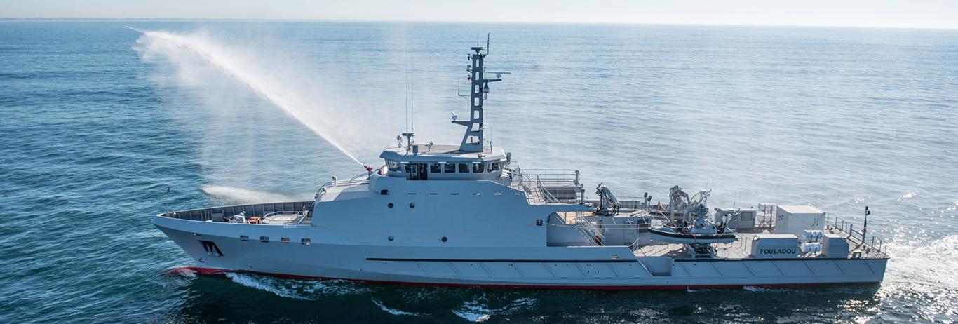 French company to supply GDF with offshore patrol vessel; Venezuela condemns deal as “threat” to regional peace
