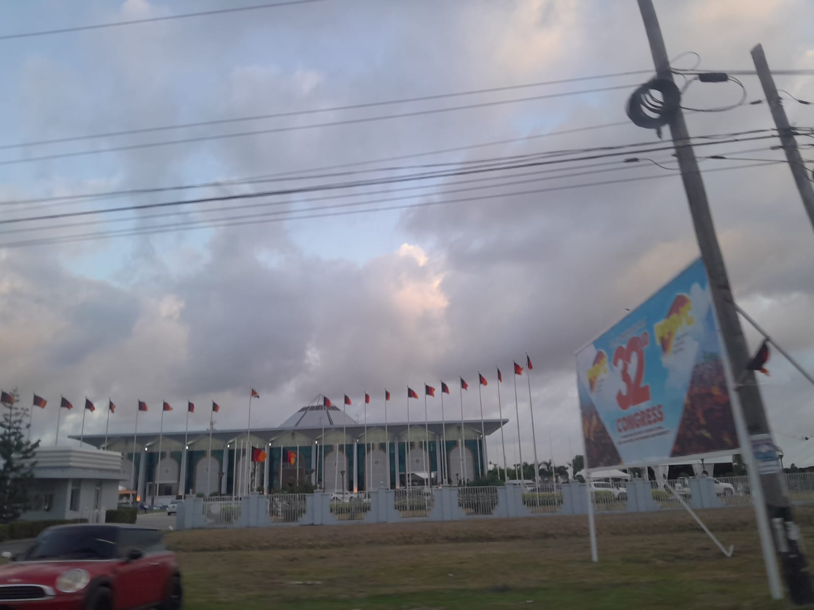Norton, Teixeira at odds over PPP flags on building used for National Assembly sittings