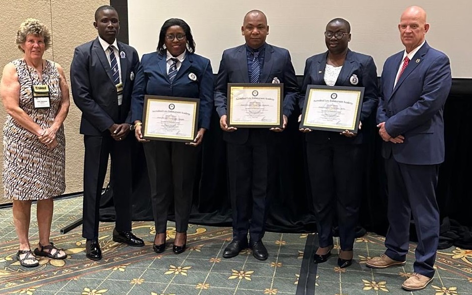 Global law enforcement standards institution accredits police training centres