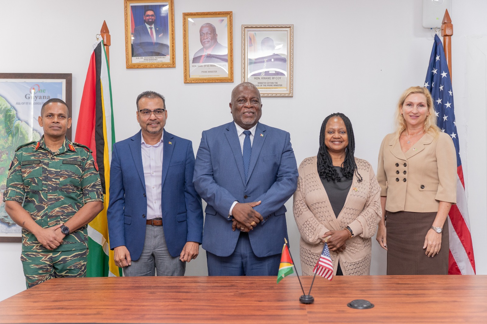 Guyana, U.S. sharing more intelligence on small arms -top U.S. official