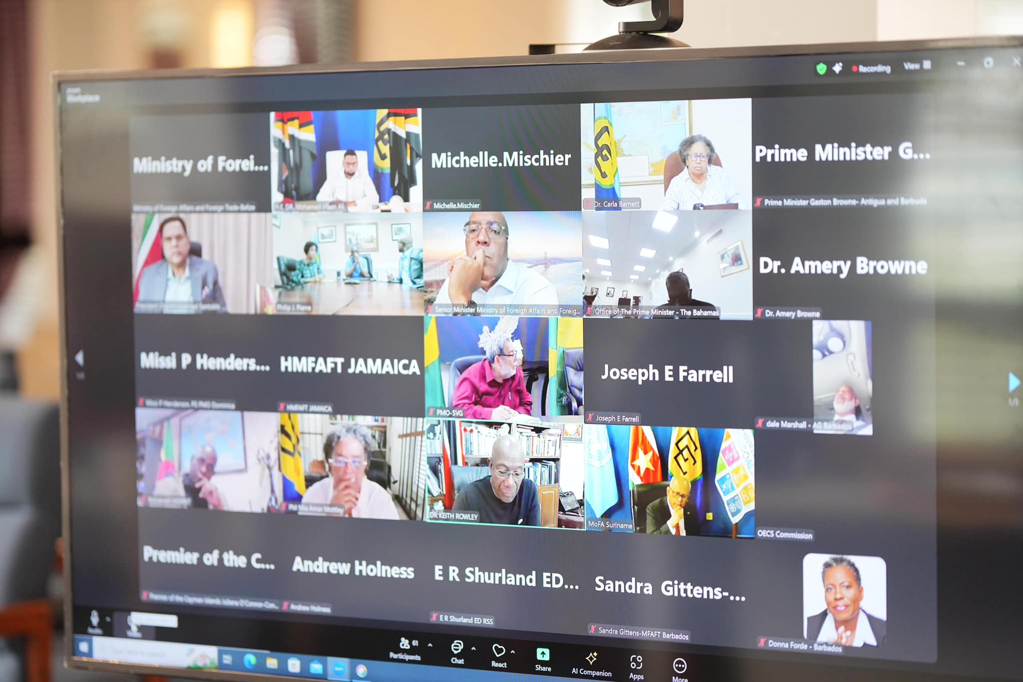 Caribbean leaders agree to appeal for international hurricane financial relief