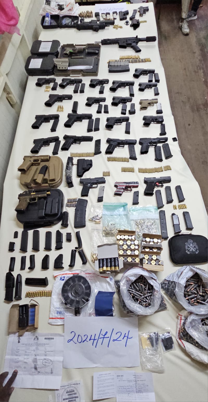 26 guns, ammo seized, six arrested at Fagundes’ home