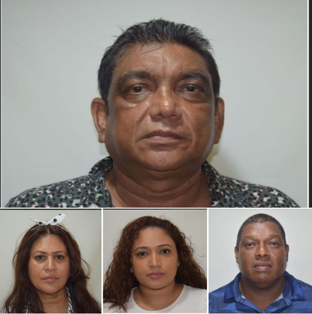 Four suspected gold smugglers on money laundering charges