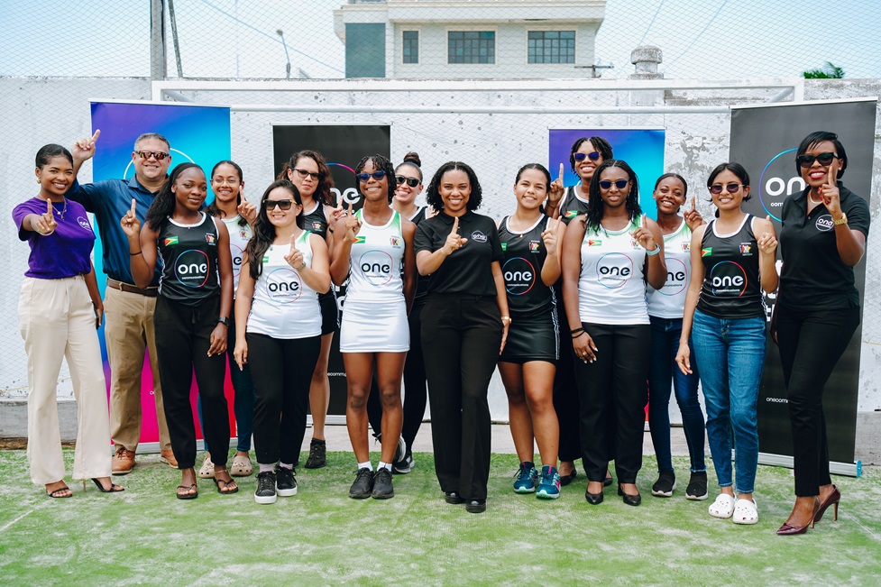One Communications supports Guyana women’s field hockey team 