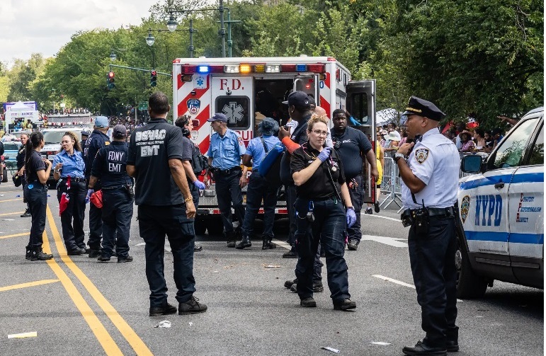 5 shot at New York’s West Indian Day Parade