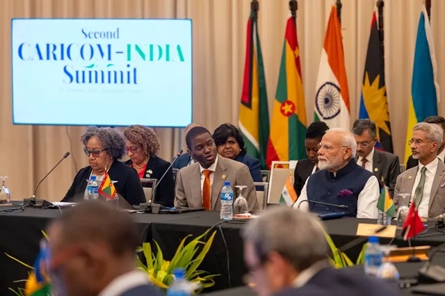 India offers to help CARICOM on crime, maritime transportation, sargassum