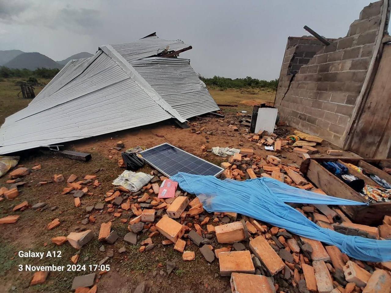 Storm rips 17 houses in Rupununi; emergency response mission deployed