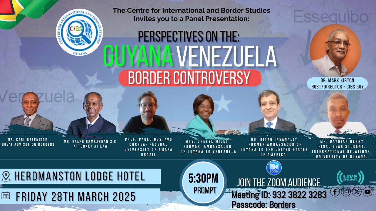 Guyanese think-tank to generate proposals on tackling Venezuela’s claim to Essequibo