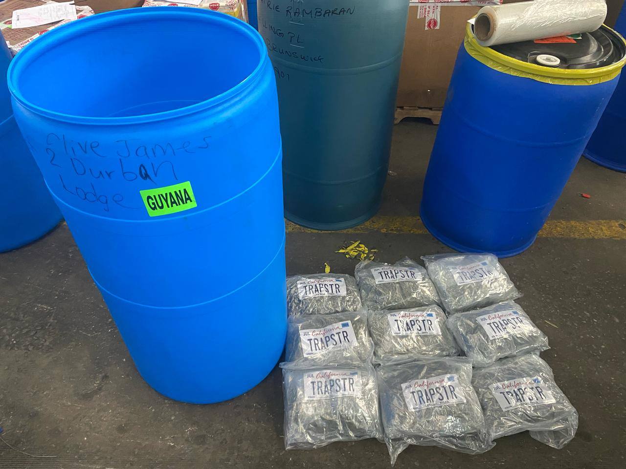 Marijuana imported from New York intercepted