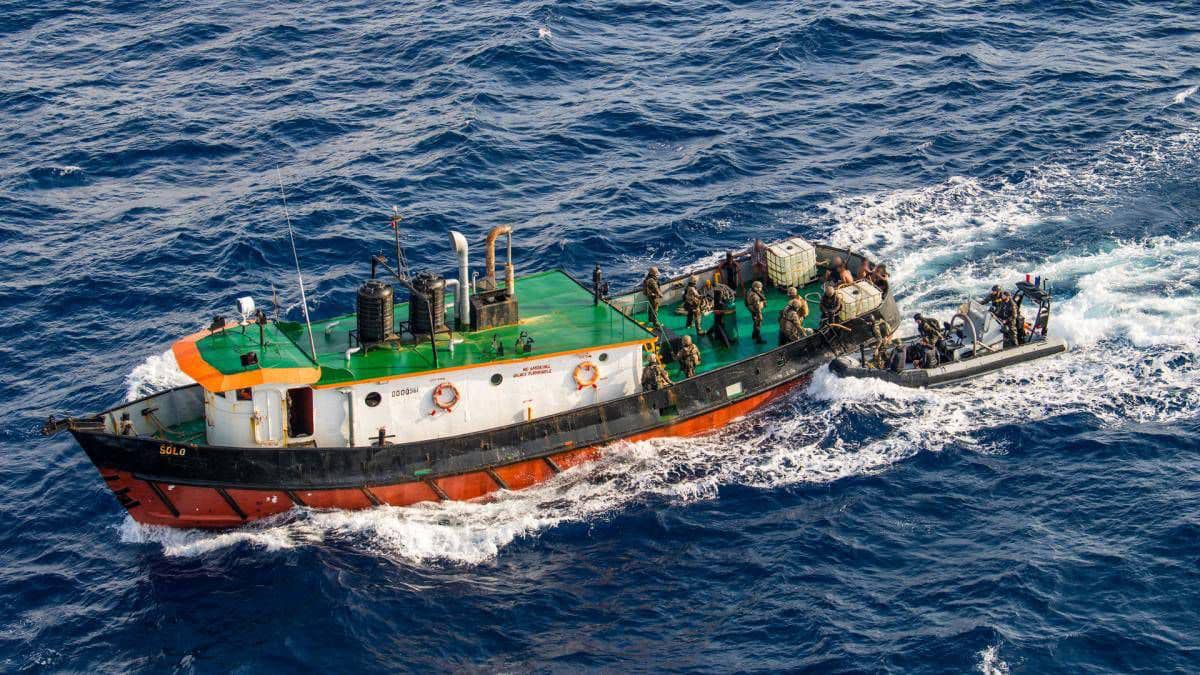 Guyanese arrested, 6.8 tonnes cocaine seized aboard Guyana-flagged vessel off West African Coast