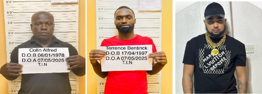 Three in custody for cocaine- CANU