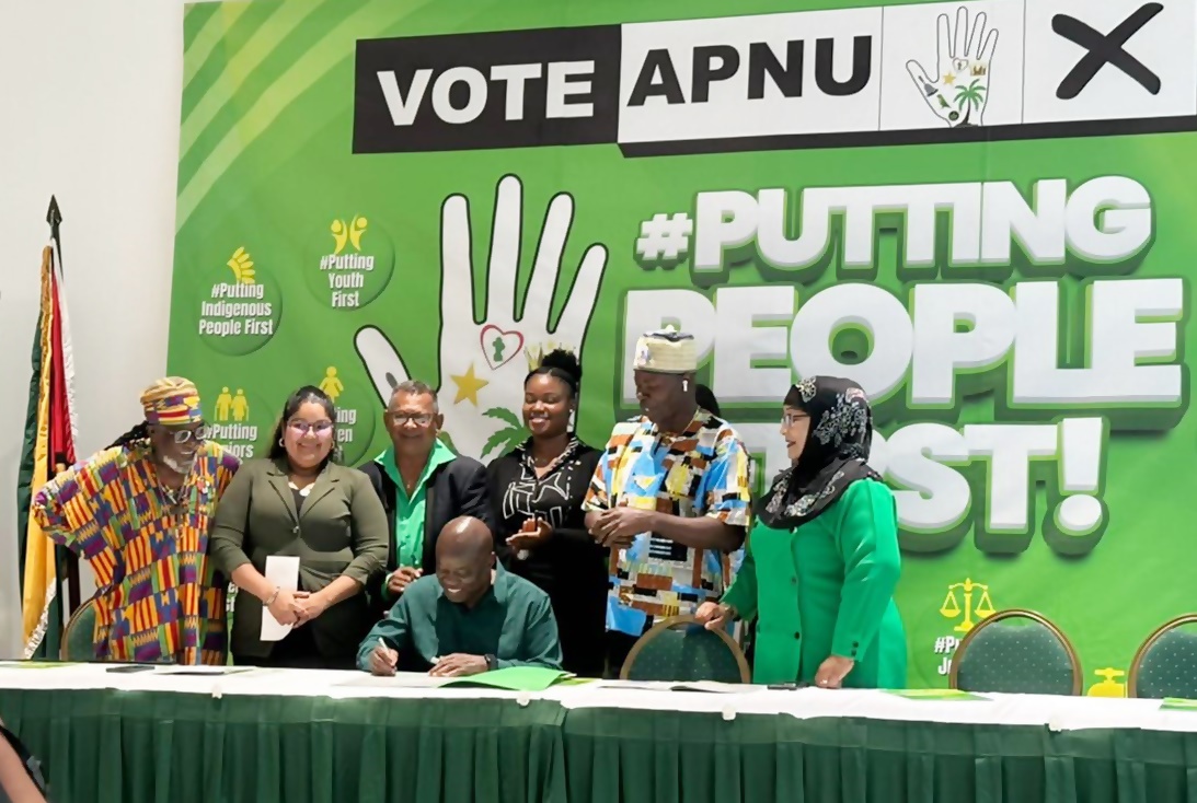 APNU pledges corporation tax break, small business financing opportunities