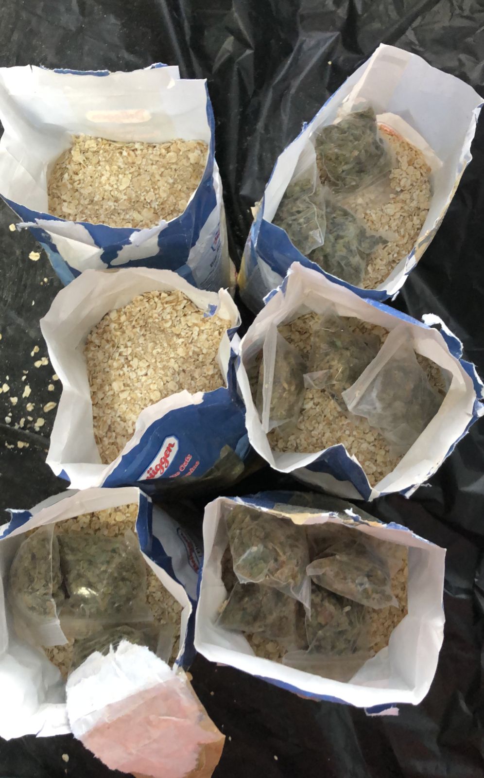 ‘White Oats’-packaged ganja intercepted at Ogle Airport