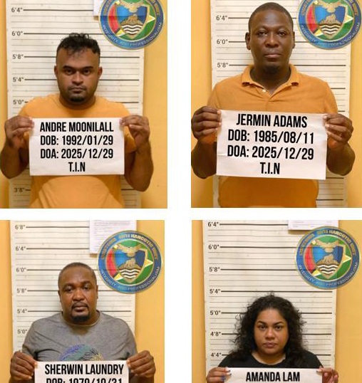 Four remanded on cocaine trafficking charges