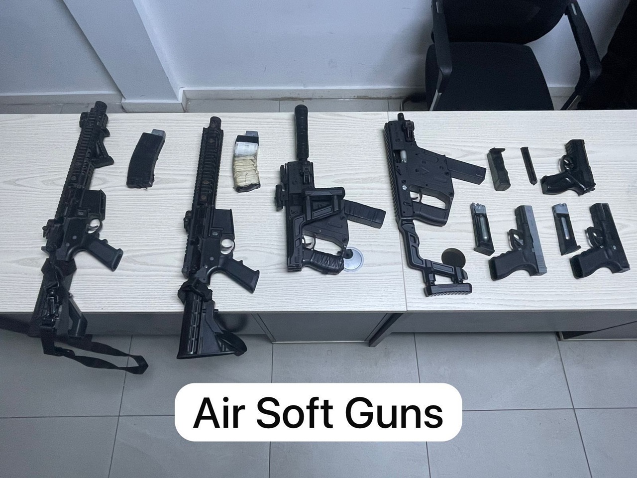 Hoodwinked: Police boasts seizing firearms for toy guns