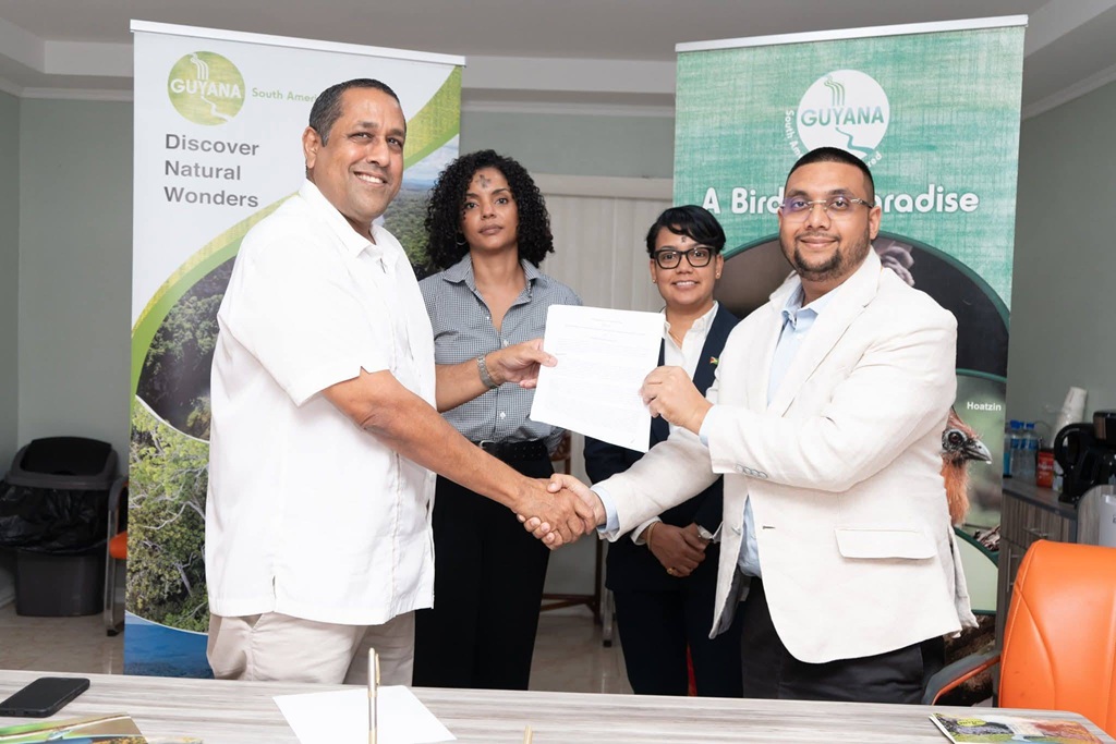 Iwokrama, Guyana Tourism Authority ink accord to promote tourism development in Region 9 